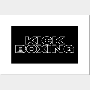 kick boxing Posters and Art